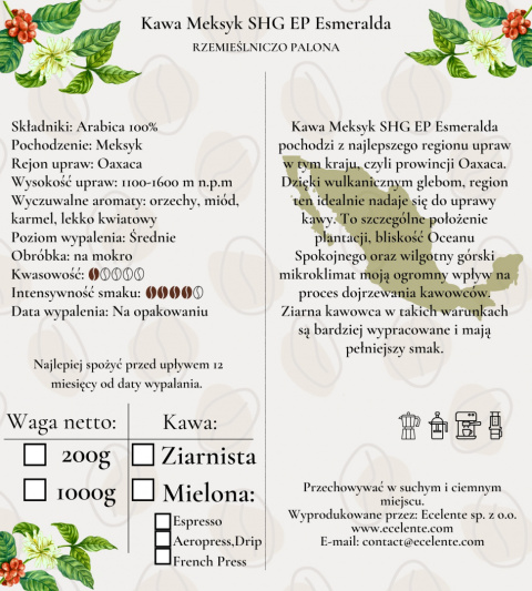 Kawa Ziarnista Zestaw 3x200g - "Czekoladka" - Speciality - 100% Arabica - Świeżo Palona