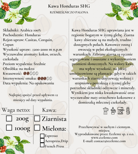 Kawa Ziarnista Zestaw Powitalny 8 x 200g - "Na Dobry Początek" Speciality - 100% Arabica - Świeżo Palona