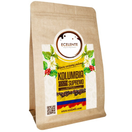 Kawa Ziarnista Kolumbia 200g Speciality - 100% Arabica - Świeżo Palona