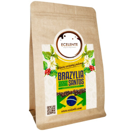 Kawa Ziarnista Brazylia Santos 200g Speciality - 100% Arabica - Świeżo Palona