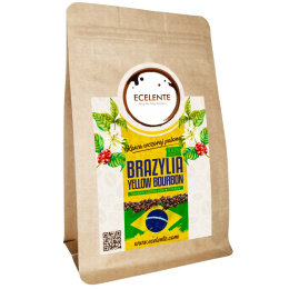 Kawa Ziarnista Brazylia Yellow Bourbon 200g Speciality - 100% Arabica - Świeżo Palona